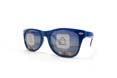 lunettes publicitaires bleu  4